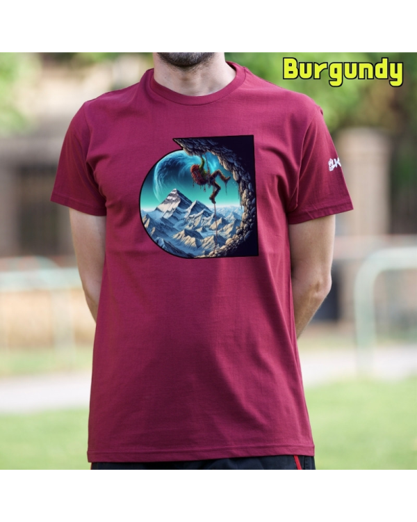 Camiseta hombre SALTANDO AL VACÍO - manga corta