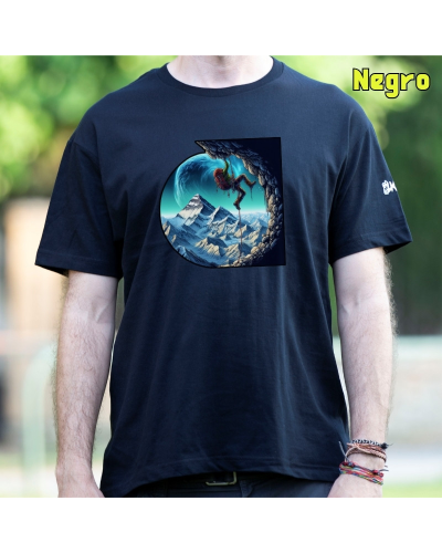 Camiseta hombre SALTANDO AL VACÍO - manga corta