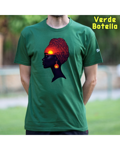 Camiseta hombre manga corta - Africa Infinita