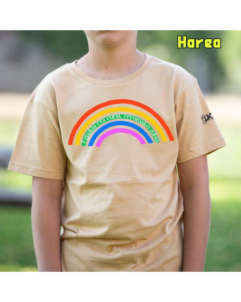 Haur Kamiseta - Eguzkia Eta Euria Erromako Zubia