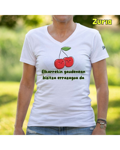 Emakumeen Kamiseta - Elkarrekin Gaudenean Bizitza Errazagoa