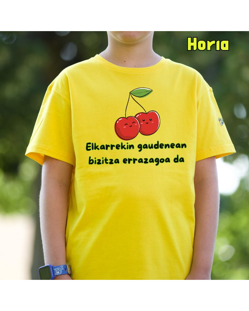 Haur Kamiseta - Elkarrekin Gaudenean Bizitza Errazagoa