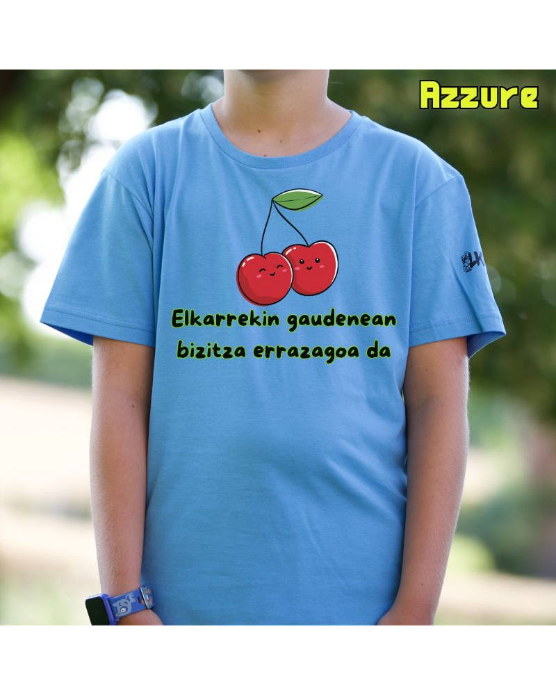 Haur Kamiseta - Elkarrekin Gaudenean Bizitza Errazagoa