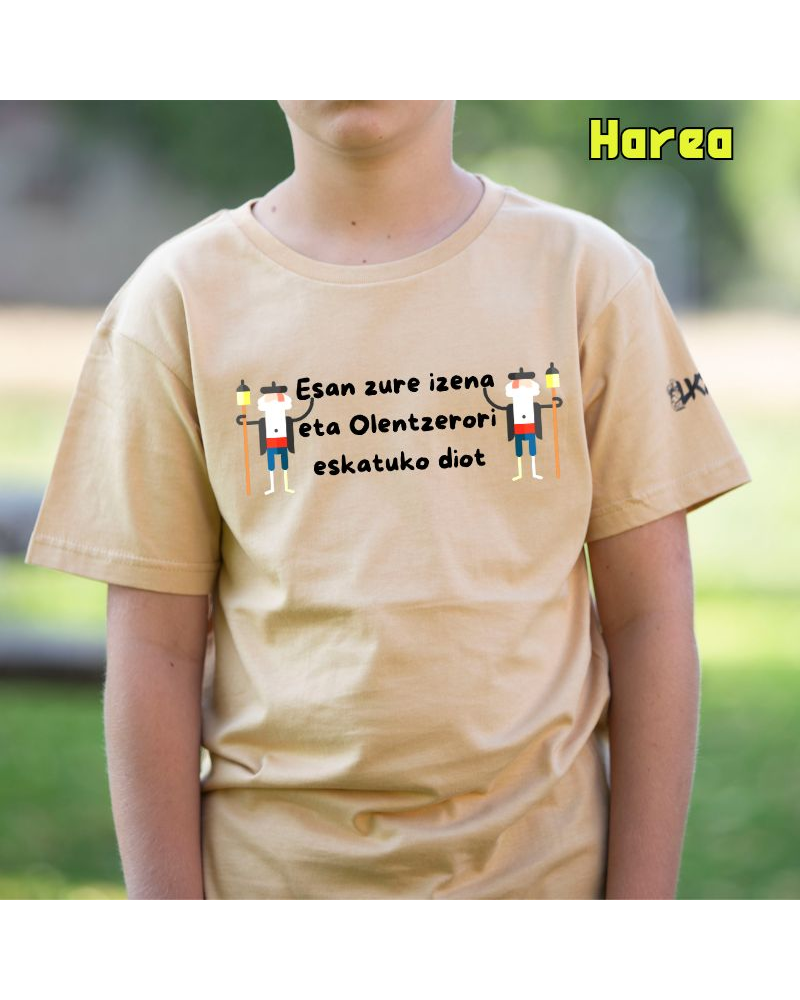 Haur Kamiseta - Esan Zure Izena Eta Olentzerori