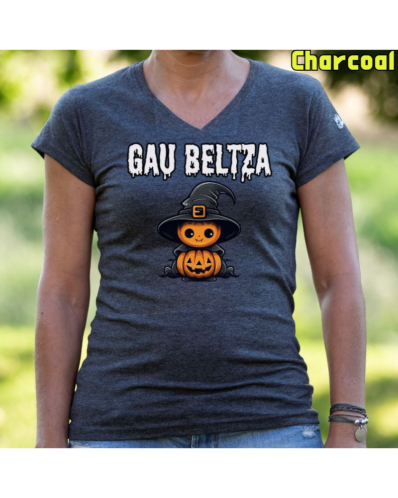 Emakumeen Kamiseta - Gau Beltza