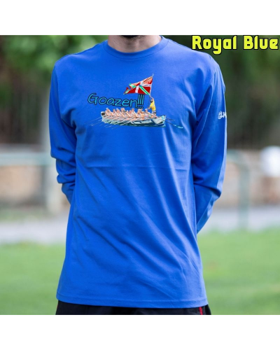 Gizonezkoen Kamiseta Mahuka Luzea - Goazen