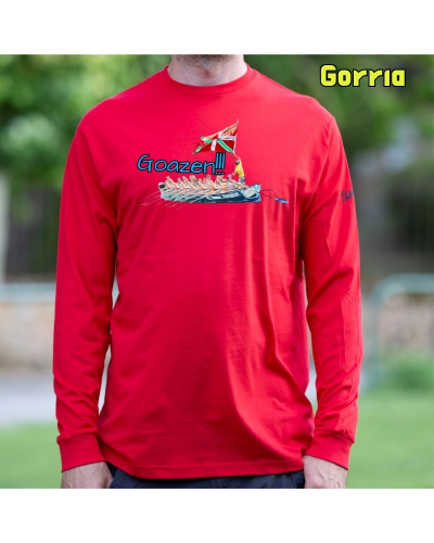 Gizonezkoen Kamiseta Mahuka Luzea - Goazen