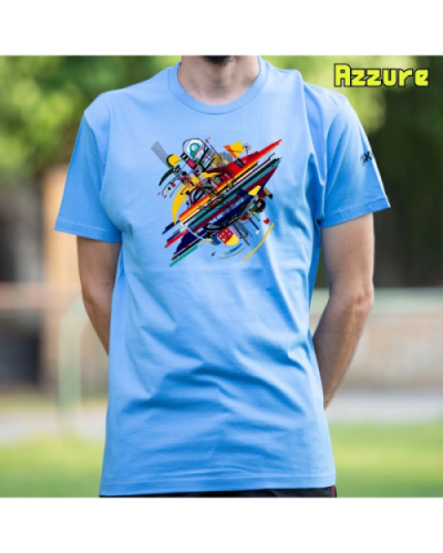 Camiseta Hombre Manga Corta-Kandisky Azzure
