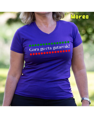 Emakumeen Kamiseta - Gora Gu Eta Gutarrak