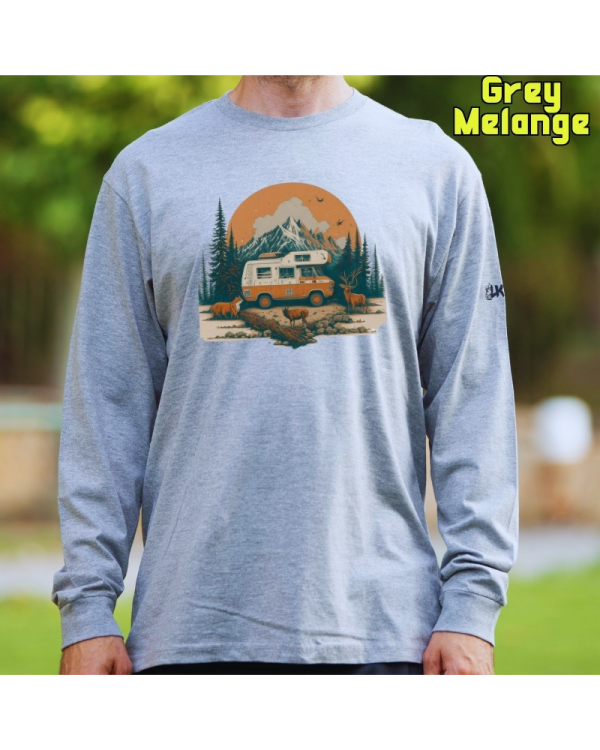 Camiseta Hombre OLD CAMPER - manga larga
