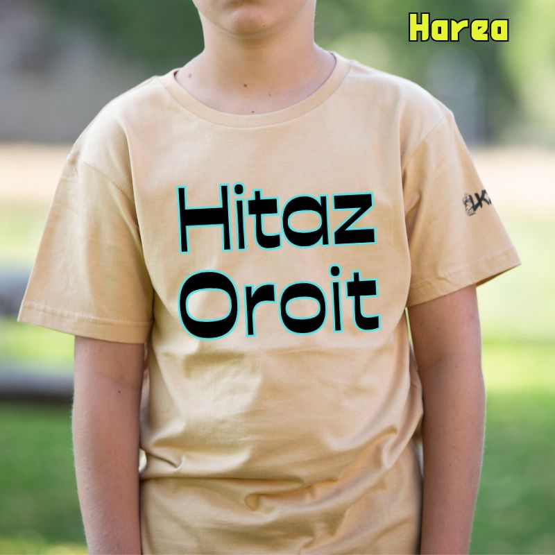 Haur Kamiseta - Hitaz Oroit