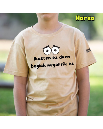 Haur Kamiseta - Ikusten Ez Duen Begiak Negarrik Ez