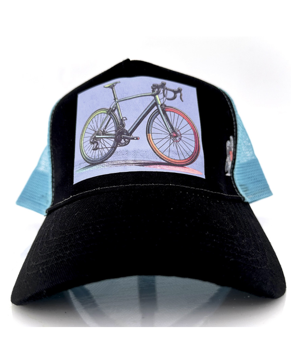 Gorra LA FLACA - Negro/Azul