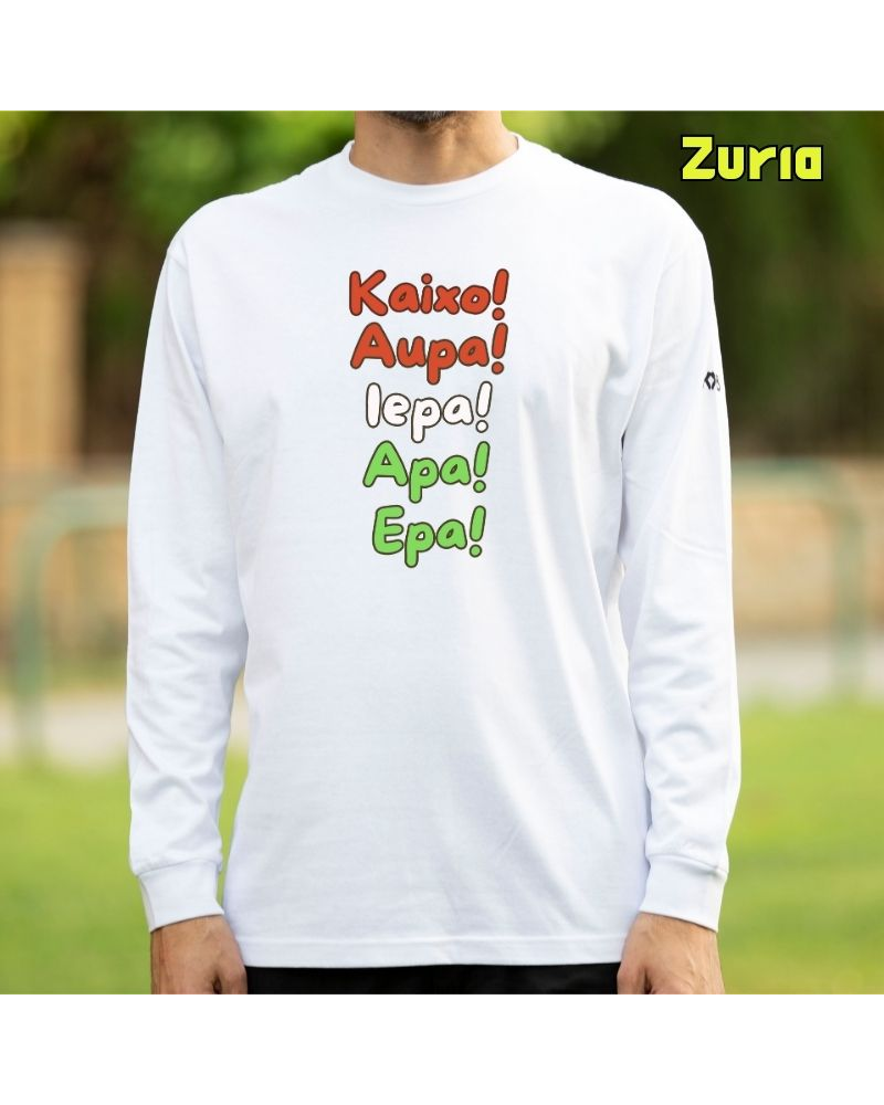 GIZONEZKOEN KAMISETA MAHUKA LUZEA - KAIXO