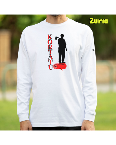 Gizonezkoen Kamiseta Mahuka Luzea - KORTATU