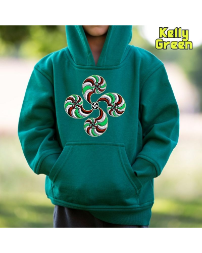 Haurren jertsea kaputxarekin - LAUBURU