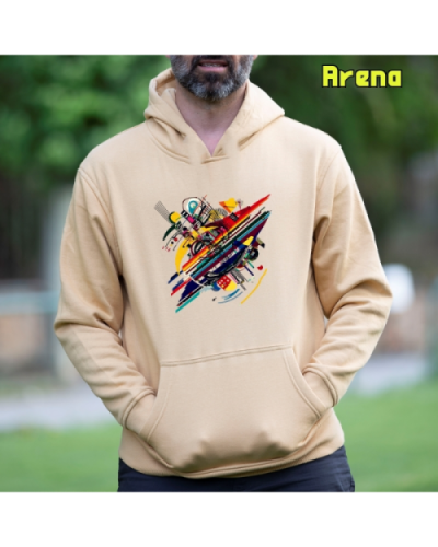 Sudadera Hombre Capucha-Kandisky Arena