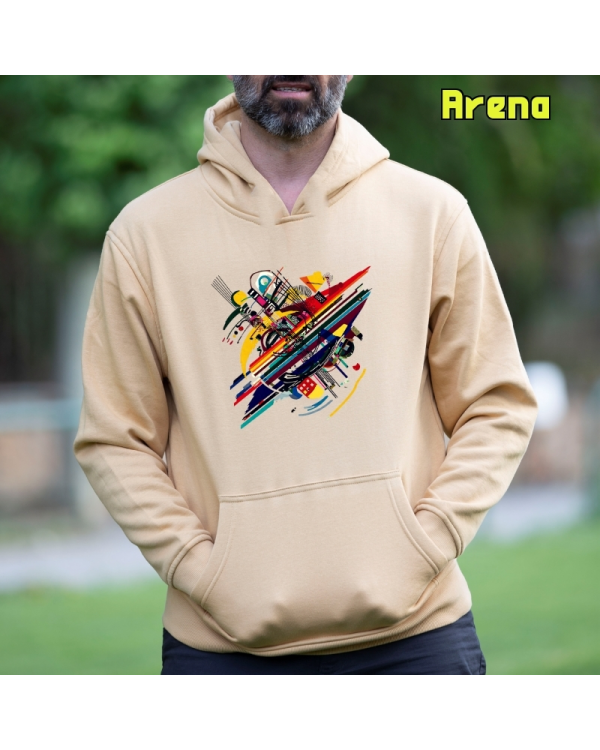 Sudadera Hombre Capucha-Kandisky Arena