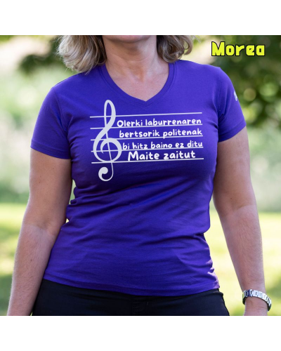 Camiseta Mujer Maite Zaitut - manga corta