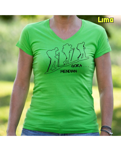 Emakumeen Kamiseta - Mendian Gora