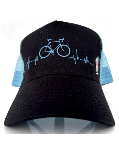 Gorra BICILATIDO - Negro/Azul