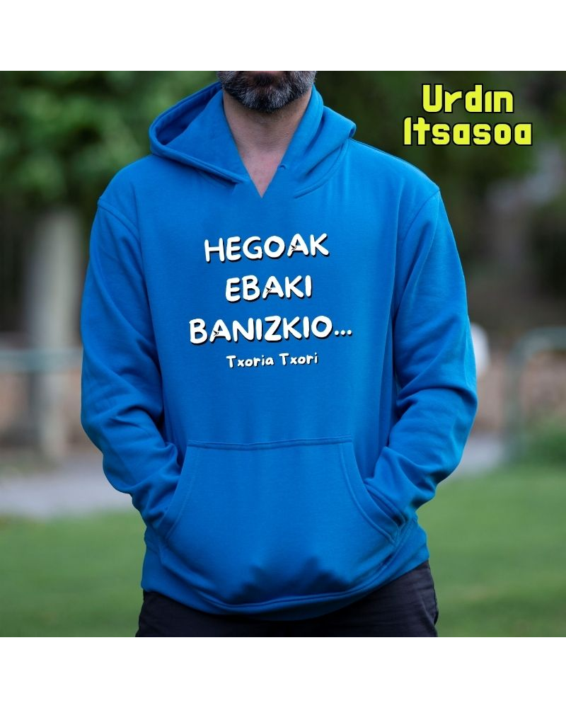 Sudadera Capucha - Txoria Txori