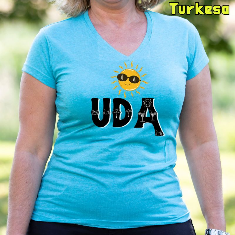 Camiseta Mujer Uda - Manga Corta