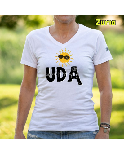 Camiseta Mujer Uda - manga corta