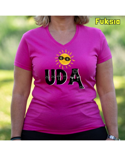Camiseta Mujer Uda - manga corta