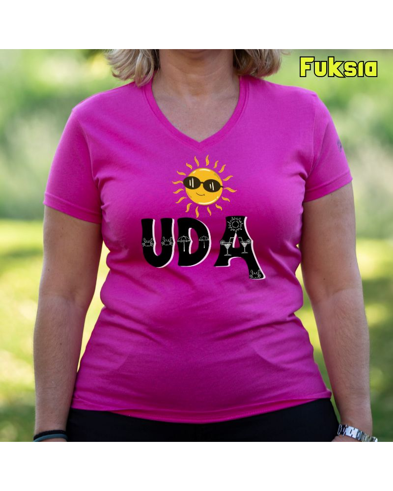 Camiseta Mujer Uda - manga corta