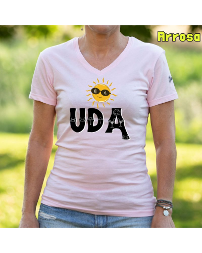Camiseta Mujer Uda - manga corta