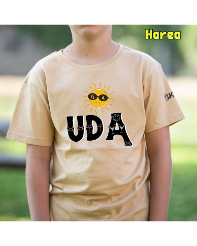 Camiseta niño Uda - manga corta