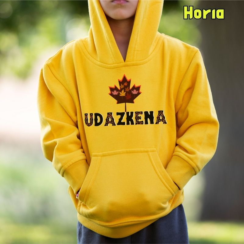 Haurren jertsea kaputxarekin - Udazkena