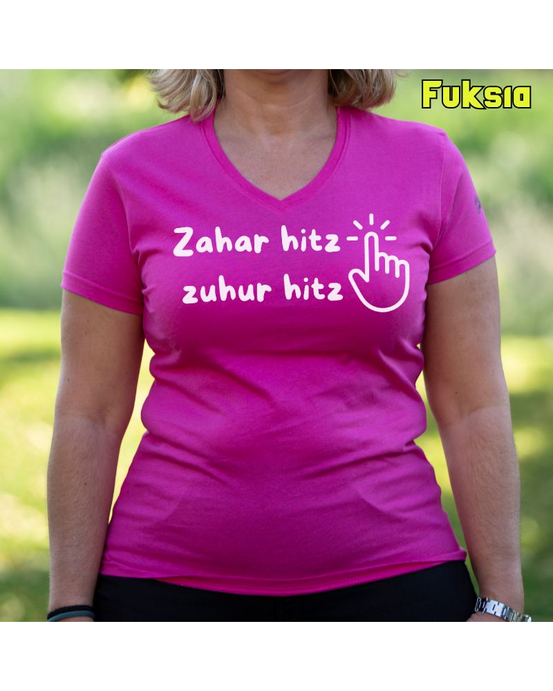 Emakumeen Kamiseta  - Zahar Hitz Zuhur Hitz