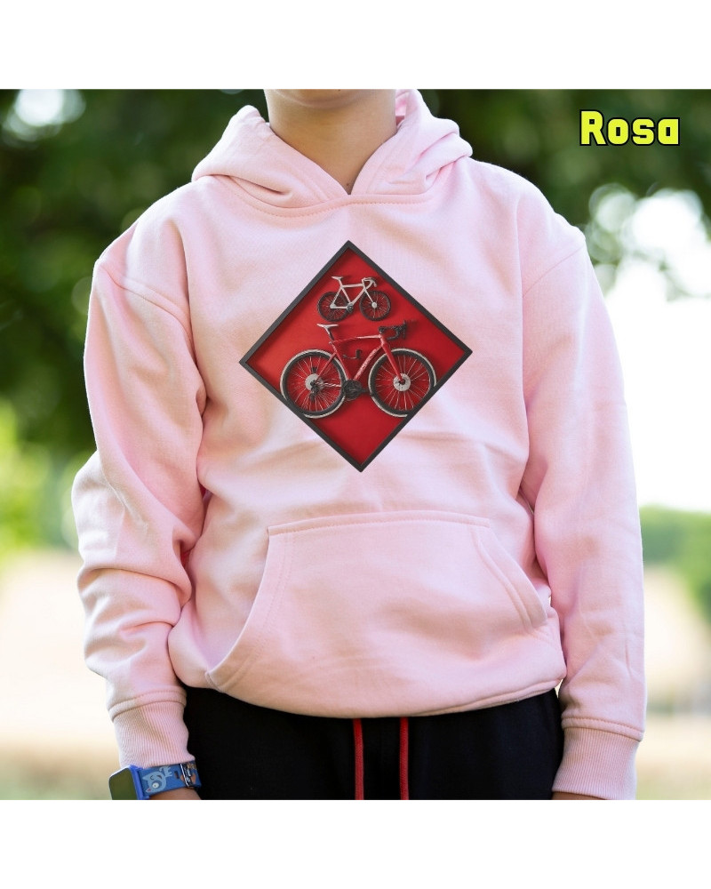 Cuadro Ciclista - Sudadera Niño Con Capucha