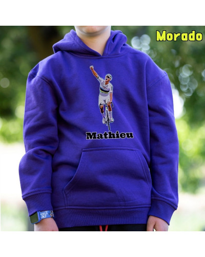 Sudadera niño con capucha MATHIEU  La Kamiseta K Buskas