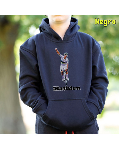 Sudadera niño con capucha MATHIEU  La Kamiseta K Buskas