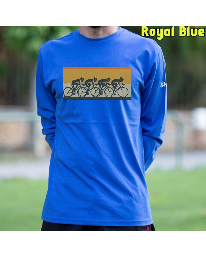 Camiseta Manga Larga - Pelotón Ciclista