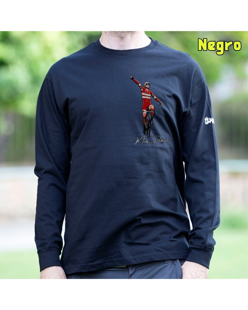 Pedersen - Camiseta Hombre Manga Larga