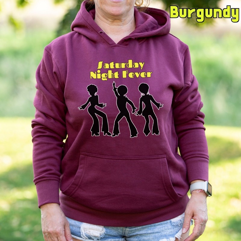 Saturday Night Fever - Sudadera Mujer Con Capucha