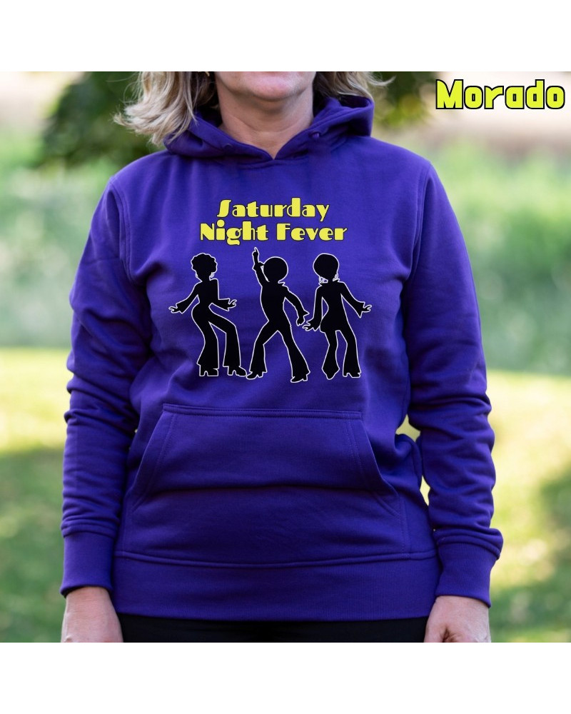 Sudadera mujer con capucha - SATURDAY NIGHT FEVER