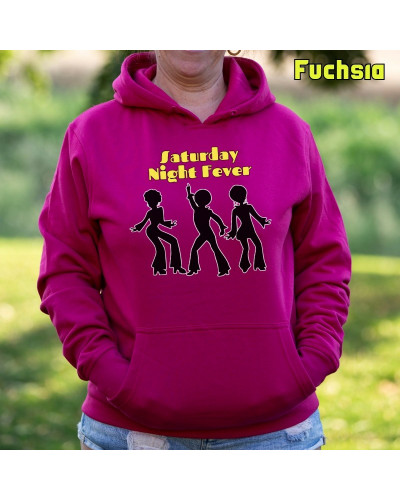Sudadera mujer con capucha - SATURDAY NIGHT FEVER
