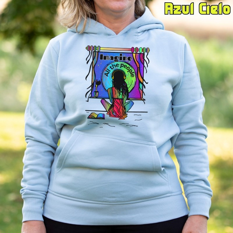 Imaginatelo - Sudadera Mujer Con Capucha