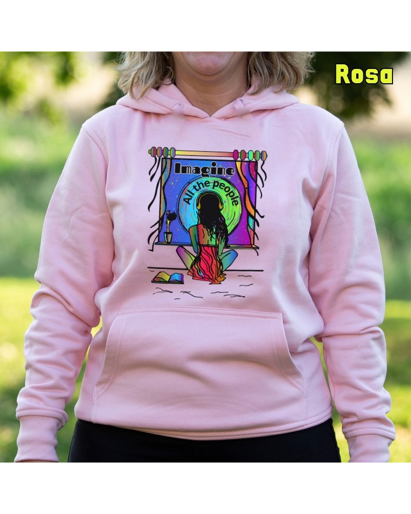 Sudadera Capucha Mujer - Sudadera mujer con capucha Imaginatelo Â– La Kamiseta K Buskas