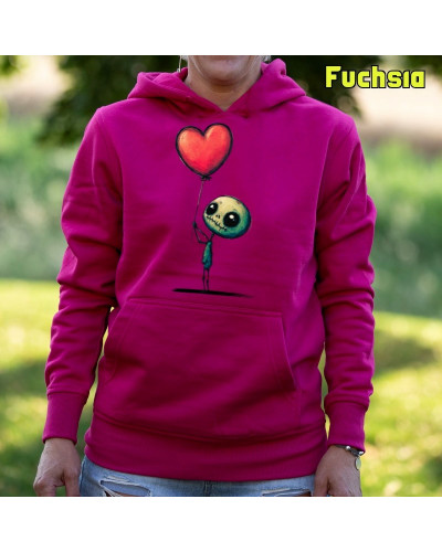 Sudadera Capucha Mujer - Sudadera mujer con capucha Ilusion Â– La Kamiseta K Buskas