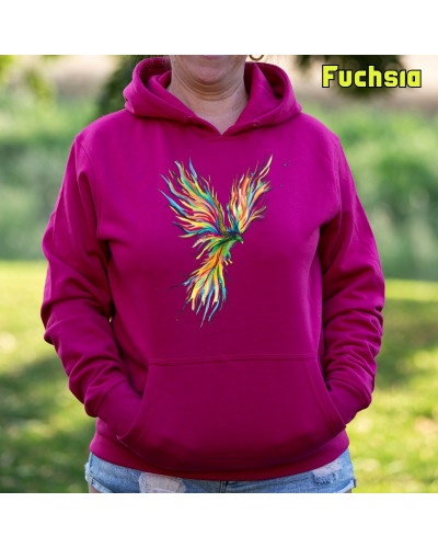 Sudadera Capucha Mujer - Sudadera mujer con capucha Fenix Â– La Kamiseta K Buskas