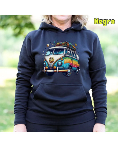 Love Van - Sudadera Mujer Con Capucha