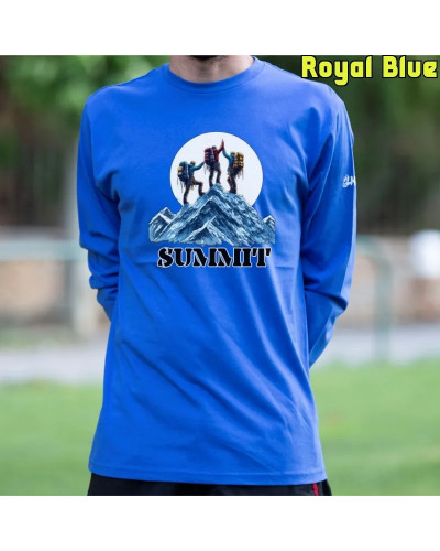 Summit - Camiseta Hombre Manga Larga