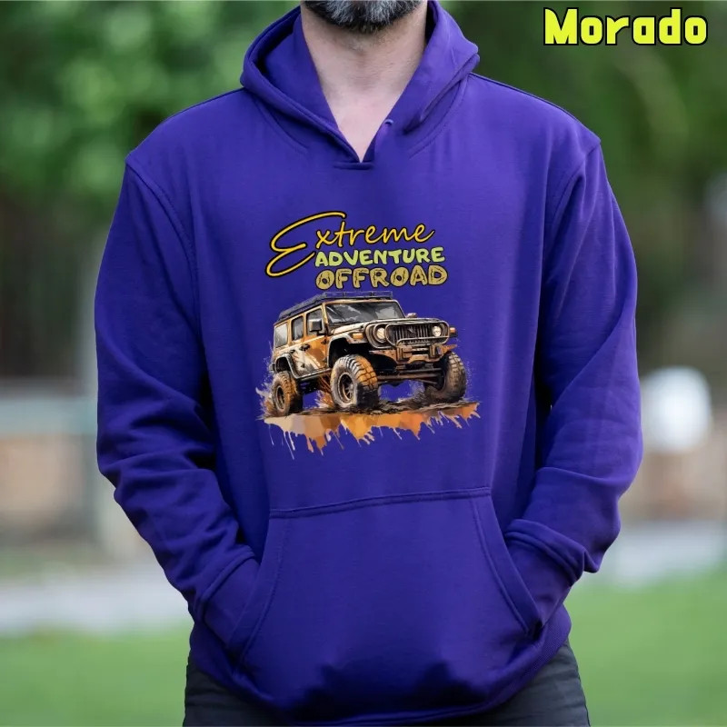Sudadera Hombre Con Capucha -Extreme Offroad