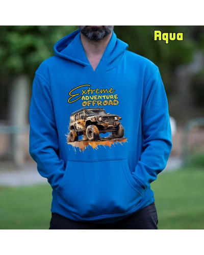 Sudadera Capucha Hombre - EXTREME OFFROAD